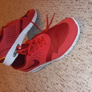 Nike Red Athletic Sneakers